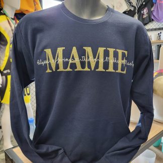 Impression sur crewneck